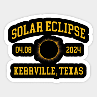 Solar eclipse texas 2024 Sticker